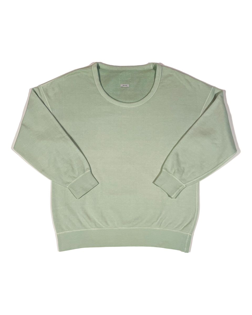 VISVIM JUMBO CREWNECK (LT. GREEN) – SASAI STUDIOS