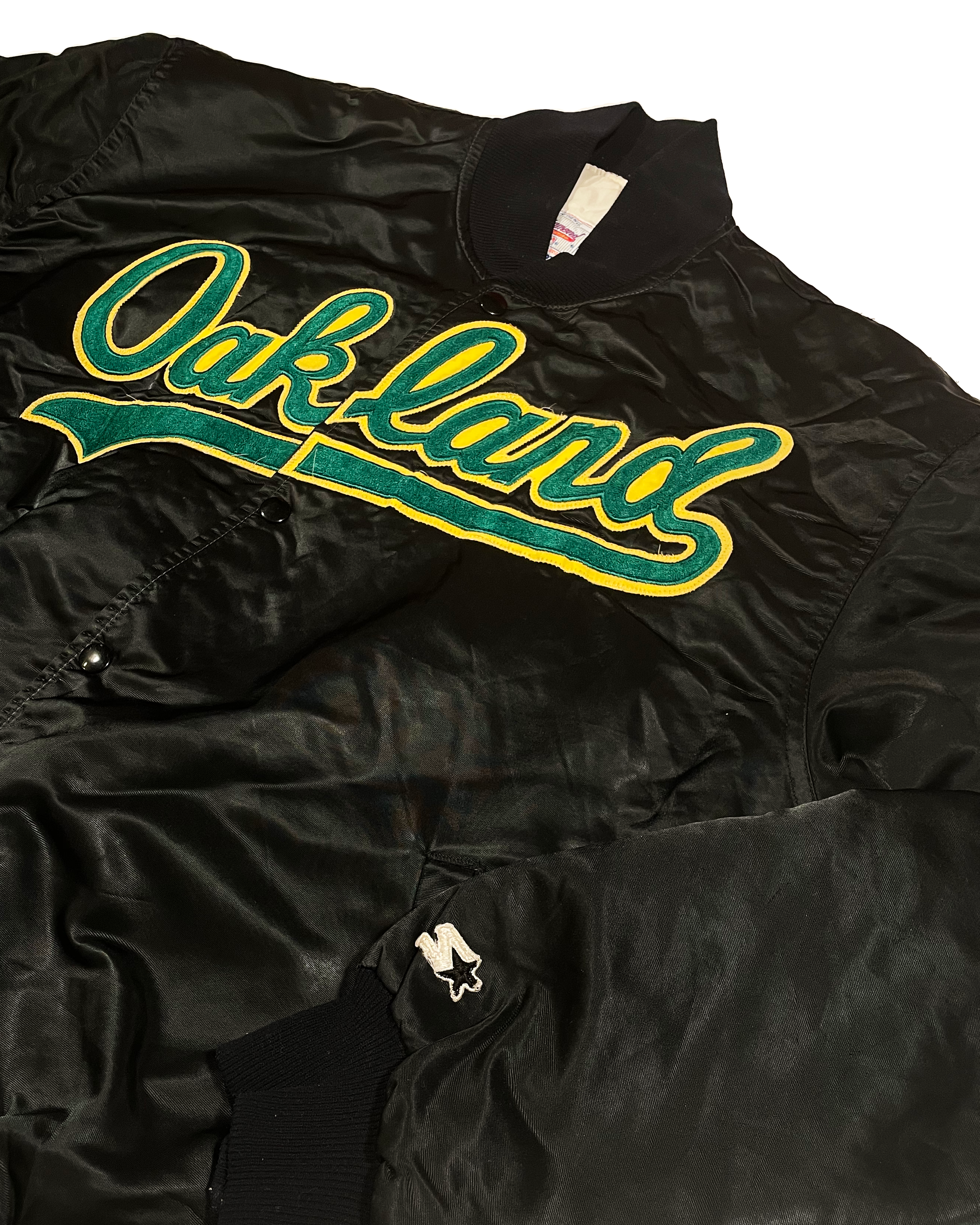 vintage oakland athletics jacket