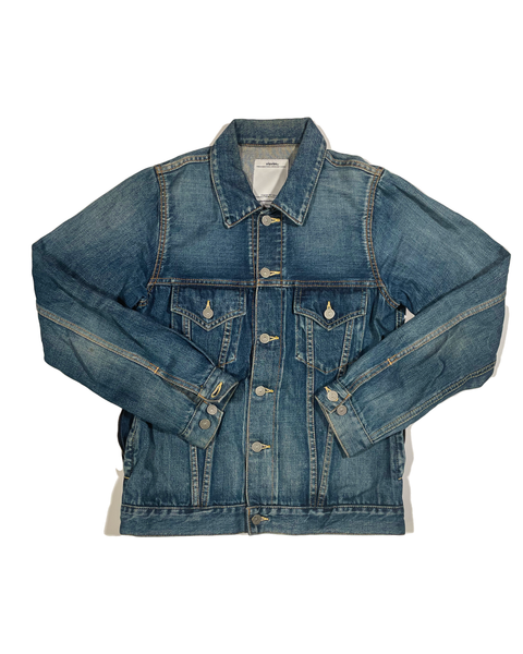 VISVIM 103 SOCIAL SCULPTURE DENIM JACKET